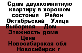 Сдам двухкомнатную квартиру в хорошем состонии › Район ­ Октябрьский › Улица ­ Выборная  › Дом ­ 113 › Этажность дома ­ 5 › Цена ­ 14 000 - Новосибирская обл., Новосибирск г. Недвижимость » Квартиры аренда   . Новосибирская обл.,Новосибирск г.